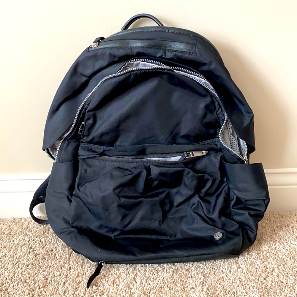 lululemon athletica Black Backpack